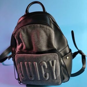 Juicy Couture Grey/Black Backpack